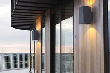 Outdoor balcony wall lamp